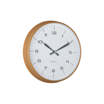 Nástenné hodiny Modern Factory Karlsson KA6056YE, 30cm
